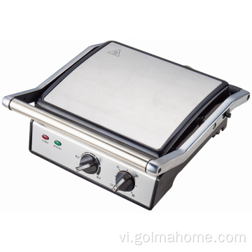 Sandwich Maker Ghế tráng chống dính Grill Panini Maker